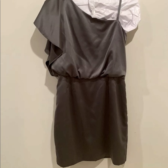 One shoulder cocktail dress- size 4 - Picture 1 of 5